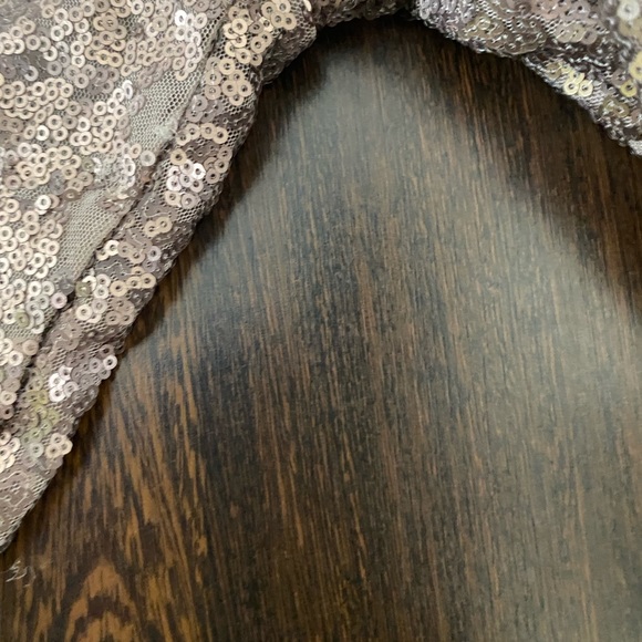 Xhilaration sequin crop pants Sz large (Cart A-117) - Picture 4 of 5